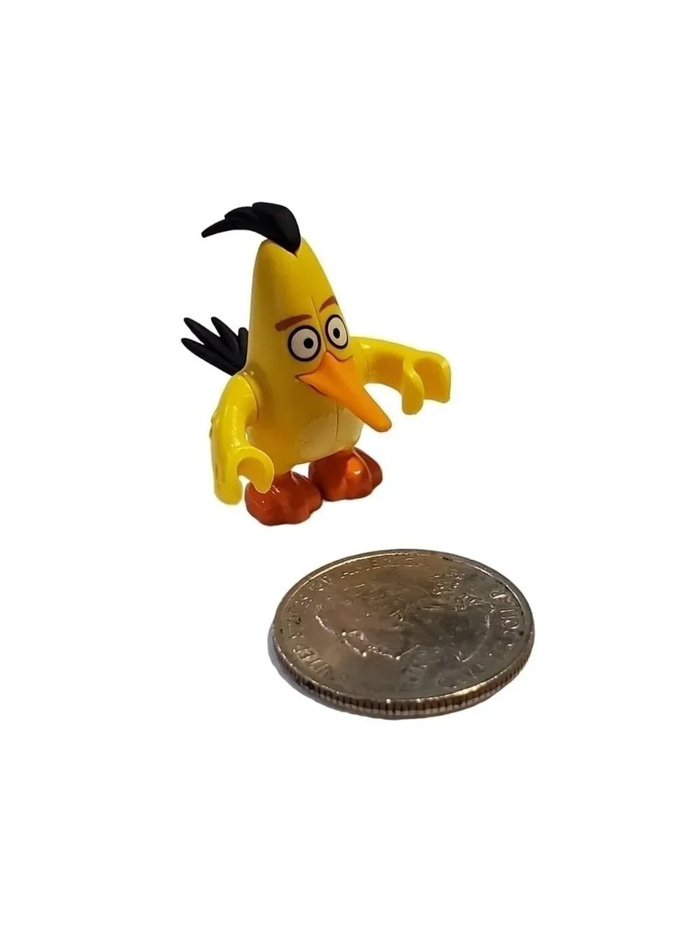 Angry Birds Lego Chuck bird yellow mini figure miniature replacement